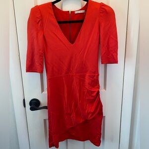 COPY - Alice and Olivia Ruched Mini Dress